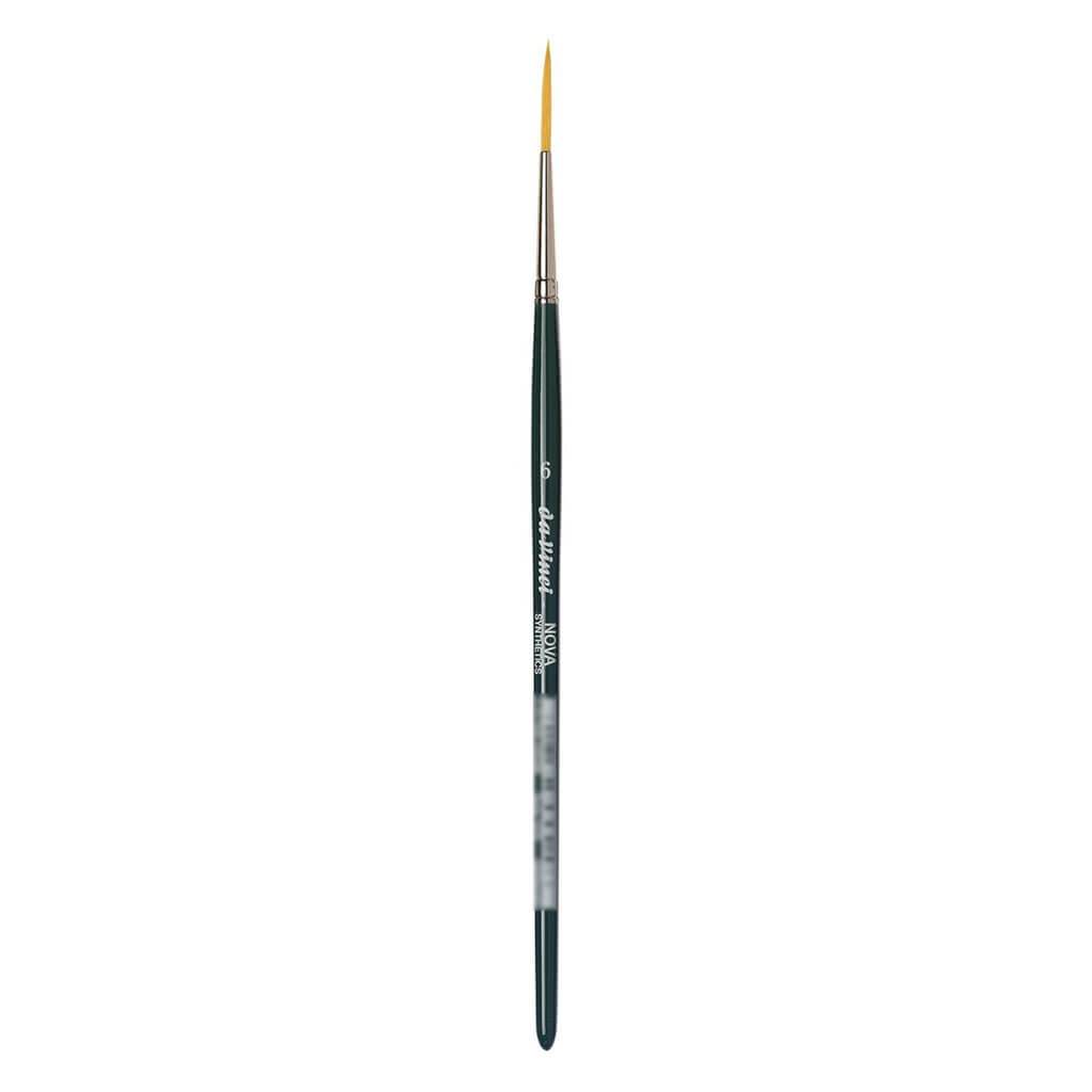 Nova Synthetics Lettering Brush, Pointed, Medium Length, Long Liners