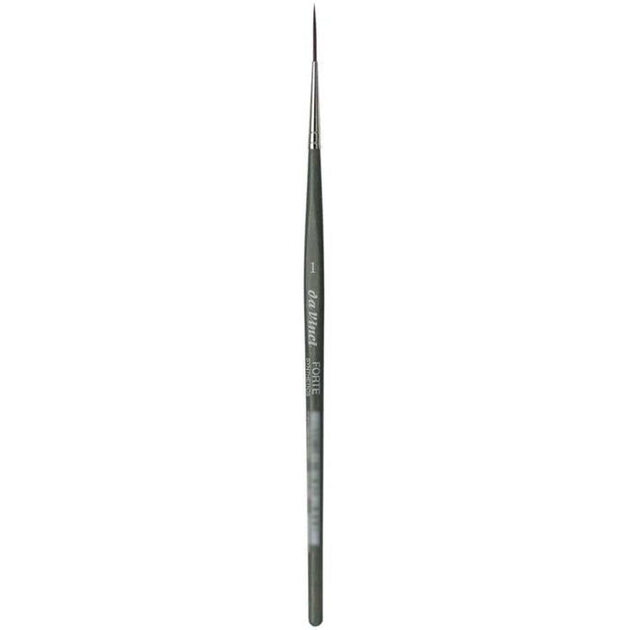 Forte Rigger Brush, Pointed, Red Brown Synthetic Fibre 