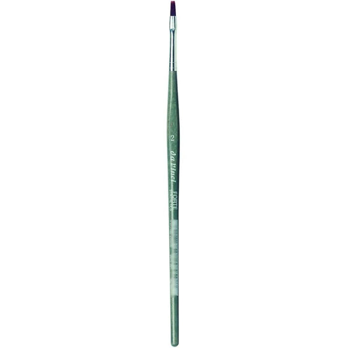 Forte Brush,Flat, Red Brown Synthetic Fibre