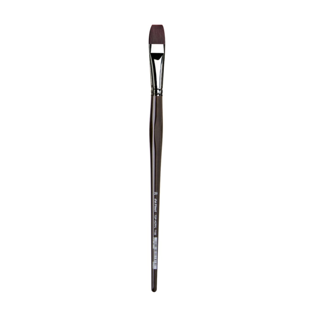 Top Acryl Brush, Bright, Anthracite Esagonal Handles