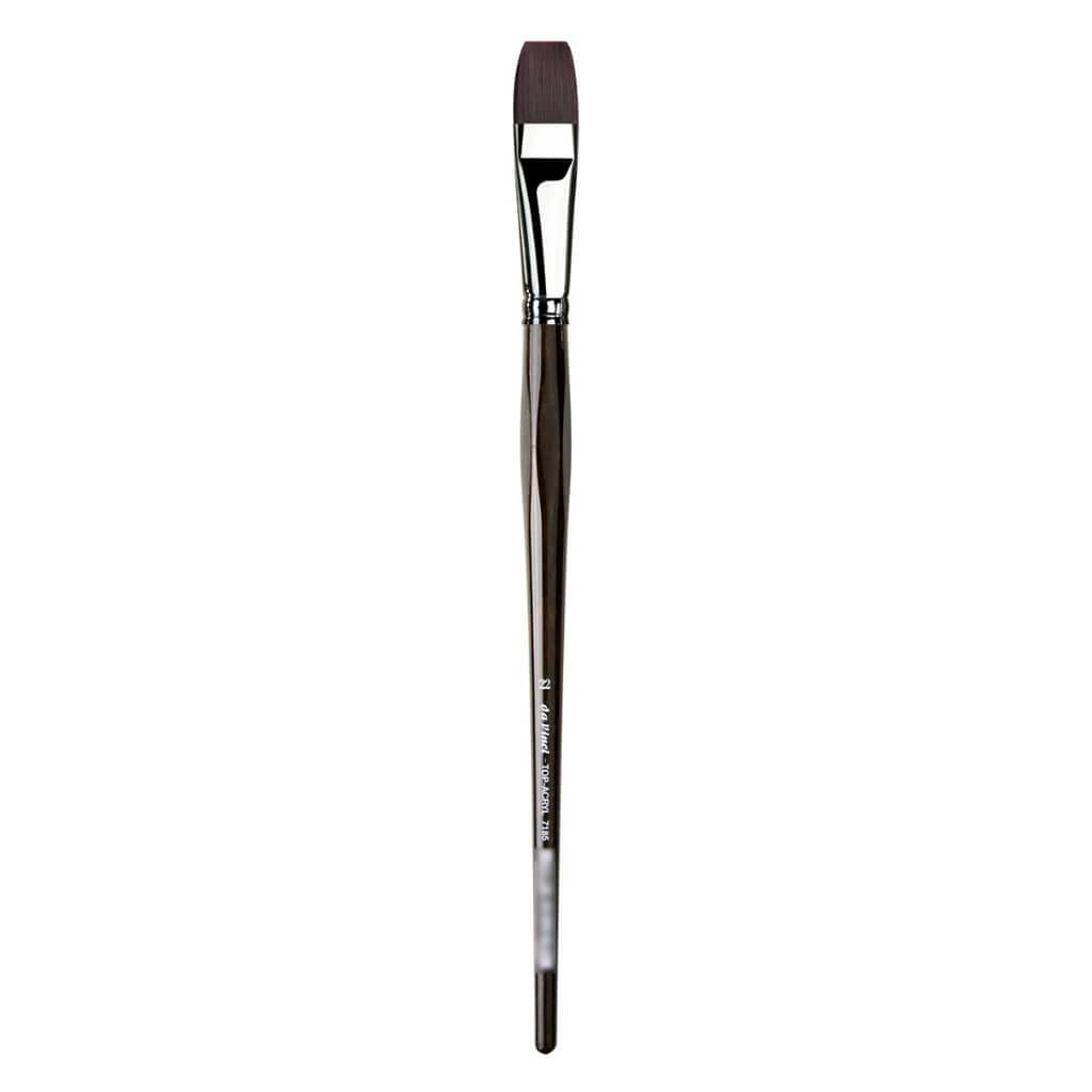 Top Acryl Brush, Bright, Anthracite Esagonal Handles