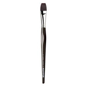 Top Acryl Brush, Bright, Anthracite Esagonal Handles