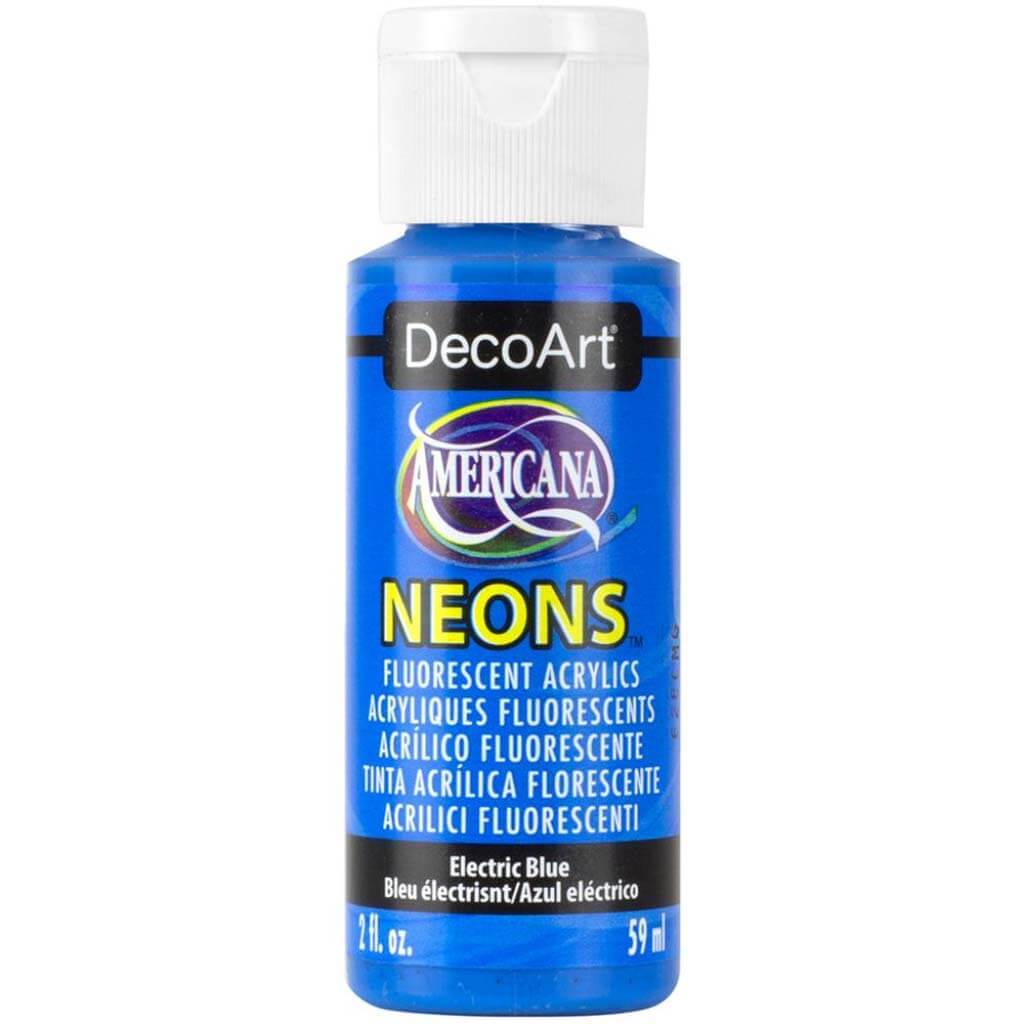 Americana Neon Fluorescent Acrylic Paint 2oz