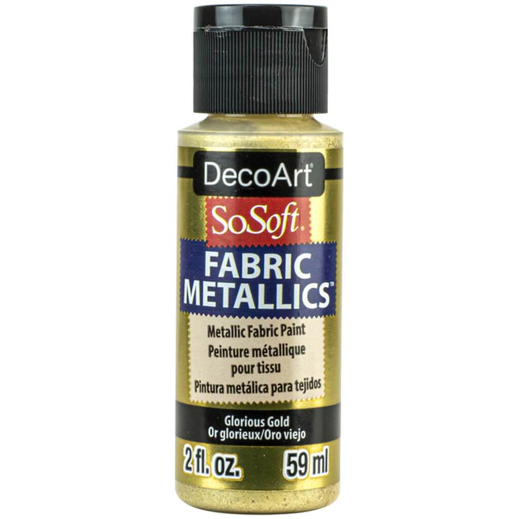 Sosoft Fabric Paint Metallic Glorious Gold