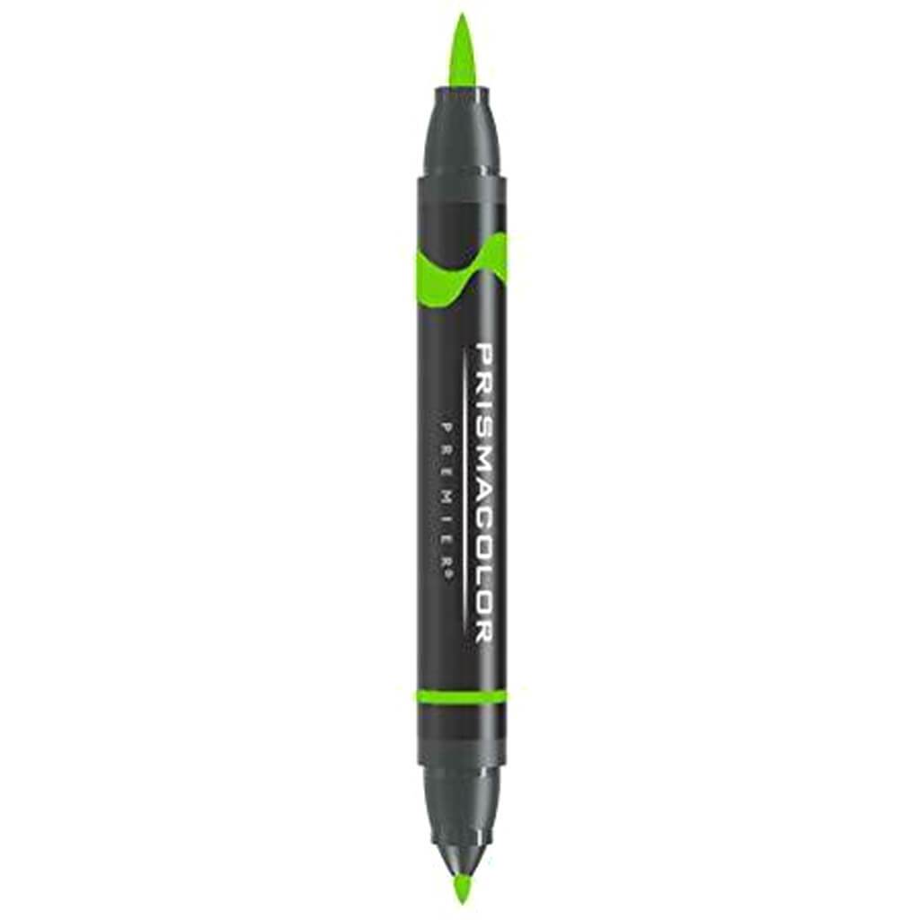 PRISMACOLOR BRUSH TIP DUAL END MARKER - LIME GREEN PB36 SA1773227