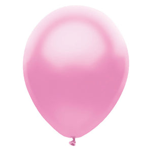 Latex Balloon Silk Pink 11in