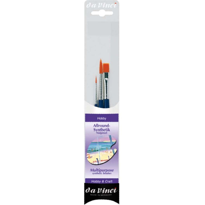 MULTIPURPOSE SYNTHETIC BRUSH SET 