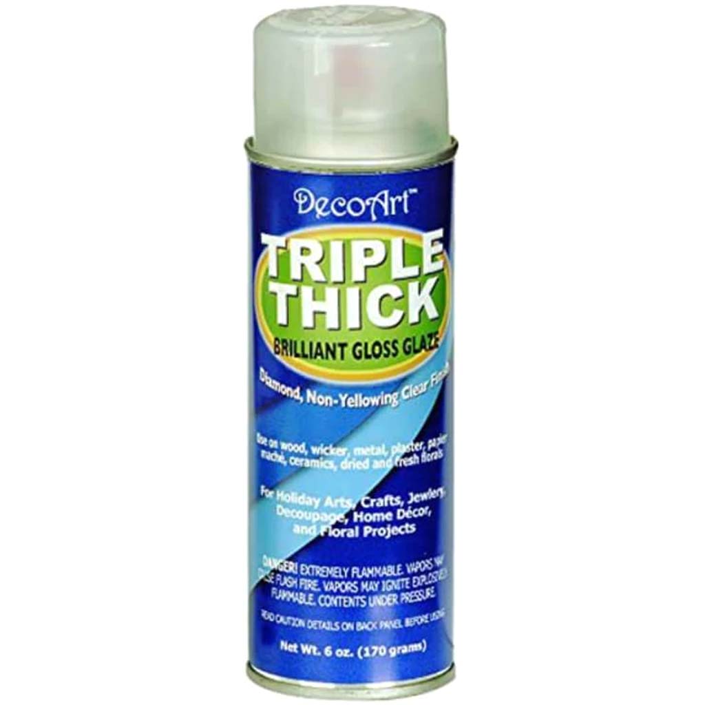 Deco Art Triple Thick Gloss Glaze Spray 6oz