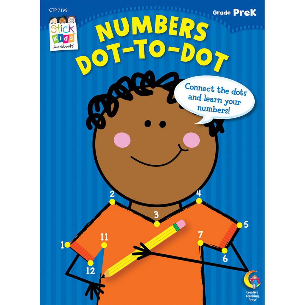 Numbers Dot-To-Dot, Grade PreK