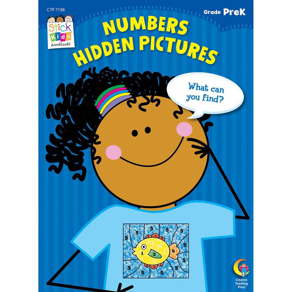 Numbers Hidden Pictures Grade Pre-K