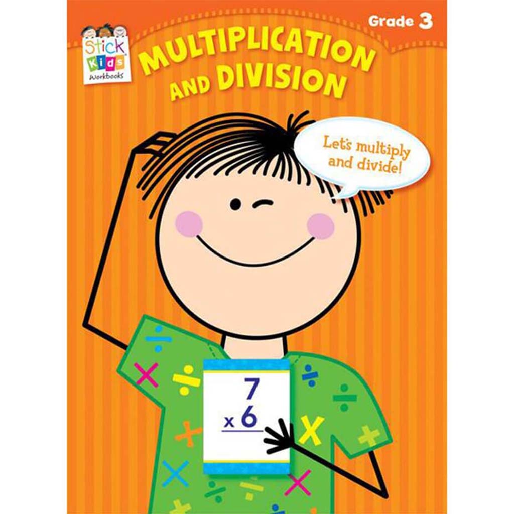 Multiplication and Division Stick Kids Workbook