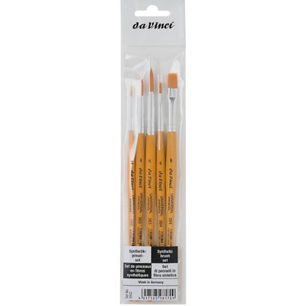 Artist Brush Set Universal Set of 5