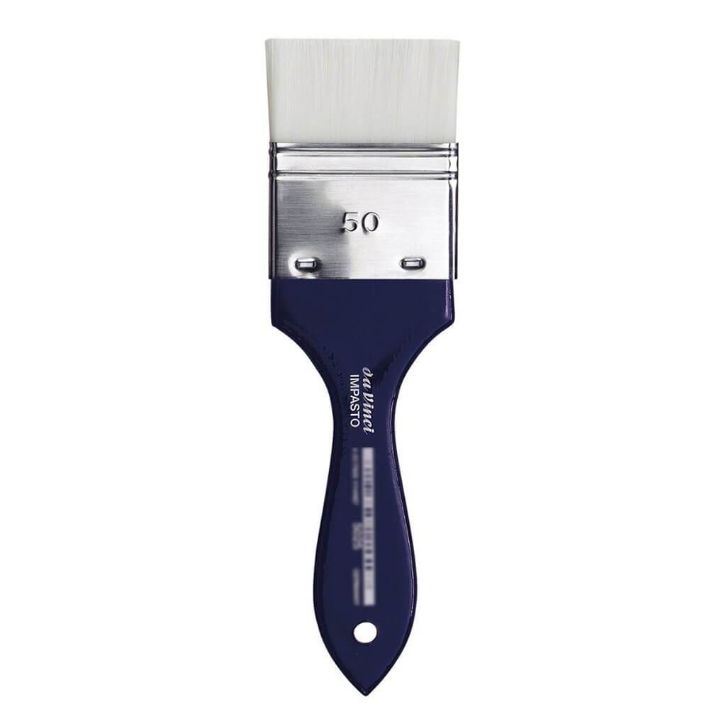 Impasto Mottler Brushes, Blue Lacquered Handles