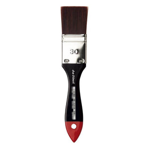 Cosmotop Mottler Brushes, Black Red Laquered Handles