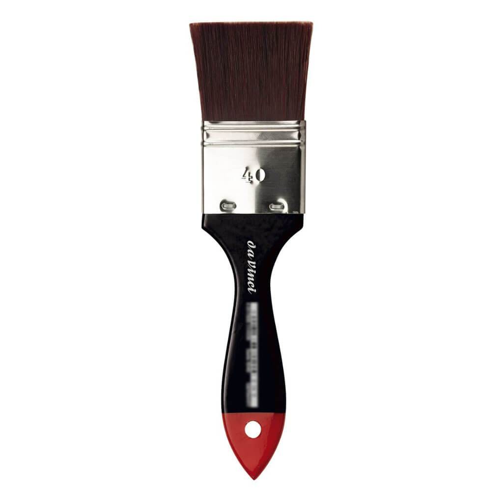 Cosmotop Mottler Brushes, Black Red Laquered Handles