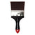 Cosmotop Mottler Brushes, Black Red Laquered Handles