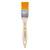 Jumbo Mottler Brushes, Golden Synthetic Fibre, Long Plainwood Handles