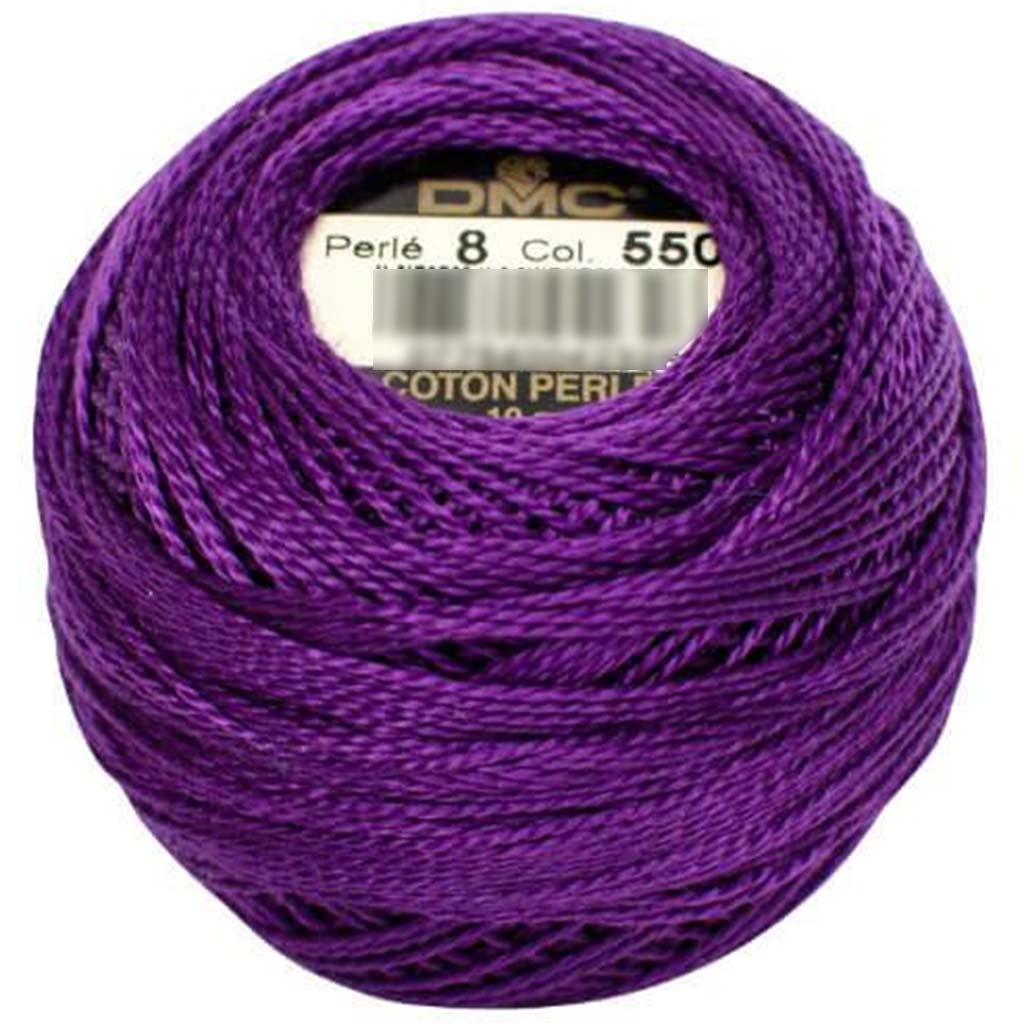 Dmc Very Pearl Cotton Sz8 Dkviolet 