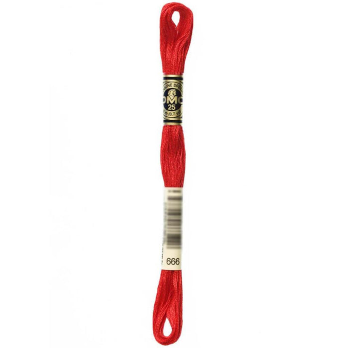 Dmc Floss Bright Red Red 