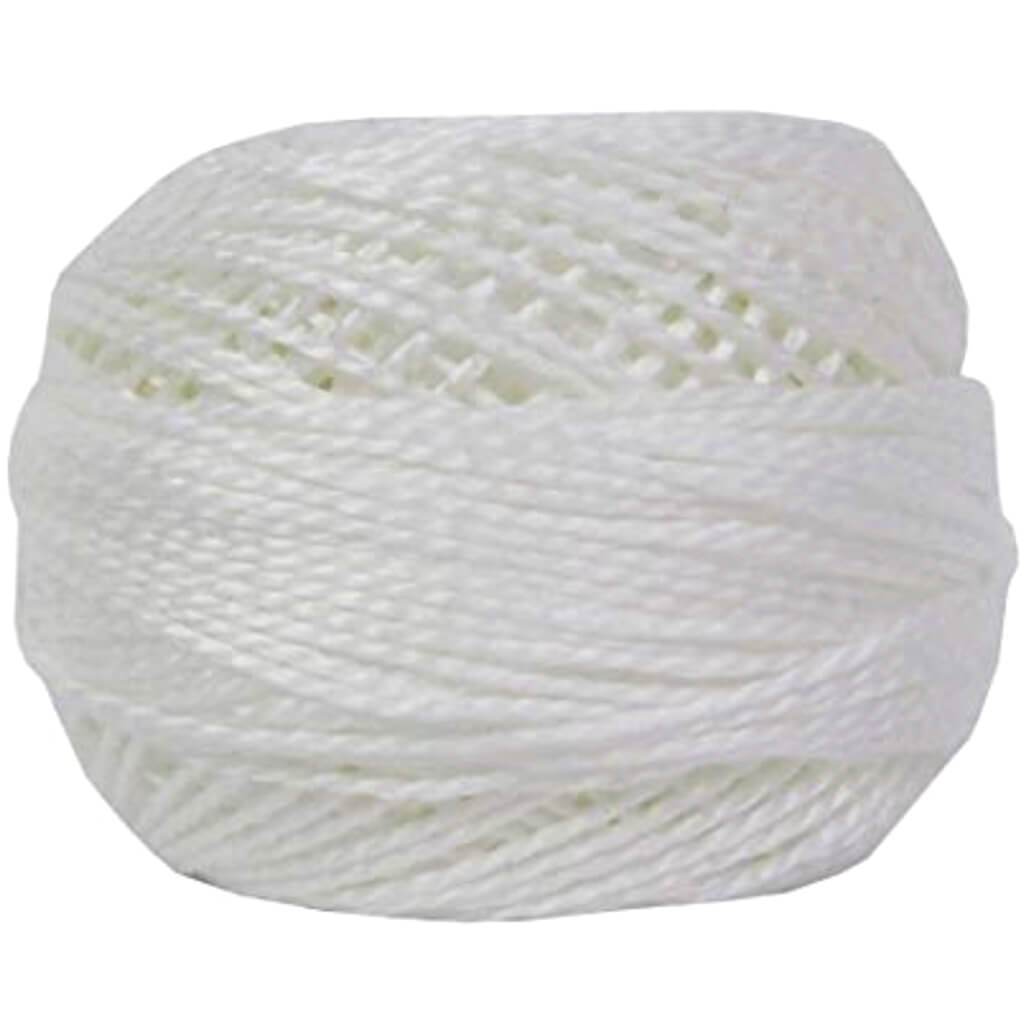 DMC Pearl Cotton Ball Size 5 53yd Snow White