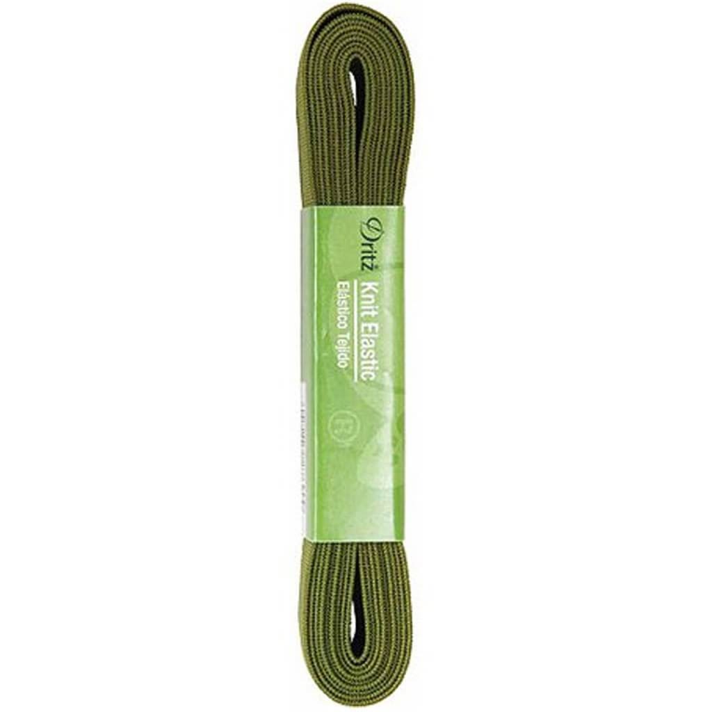 Dritz Knit Elastic 1in x 3yd Green