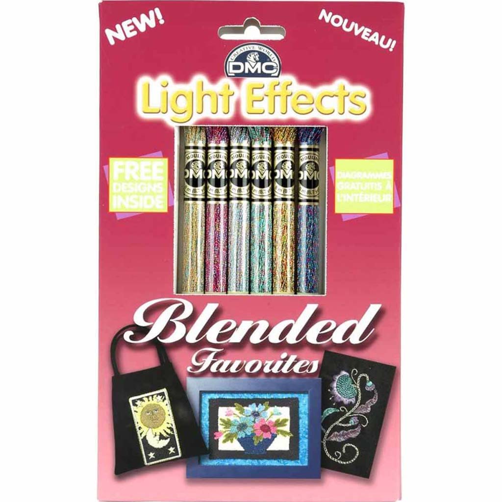 DMC Light Effects Floss Pack 8.7yd 6/Pkg Blended Favorites