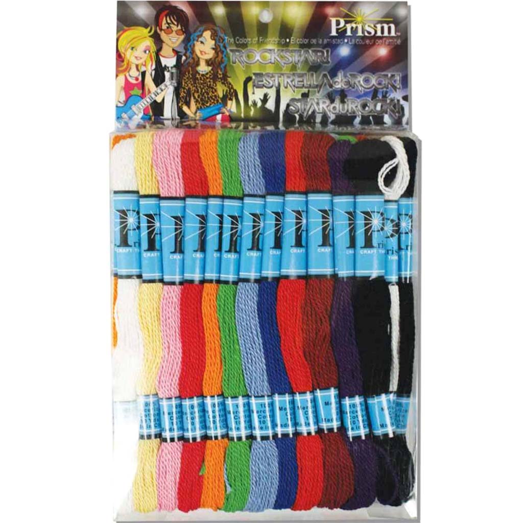 DMC Prism Craft Thread Pack 8.7yd 36/Pkg Rockstar