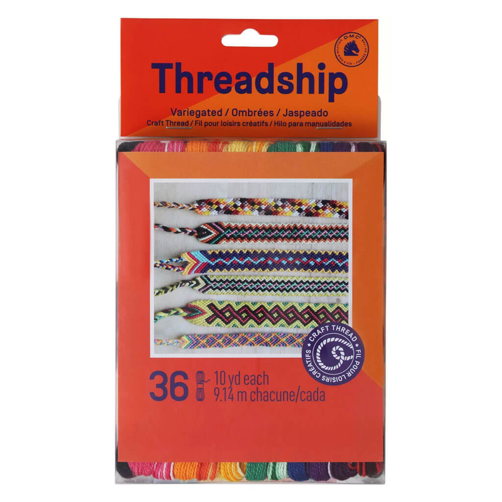 DMC Prism Craft Thread Pack 8.7yd 36/Pkg Game Day