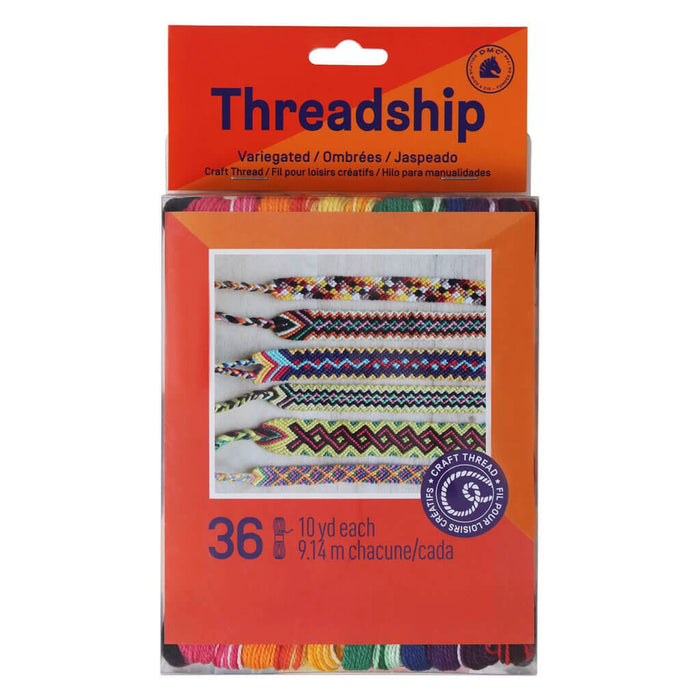 DMC Prism Craft Thread Pack 8.7yd 36/Pkg Game Day