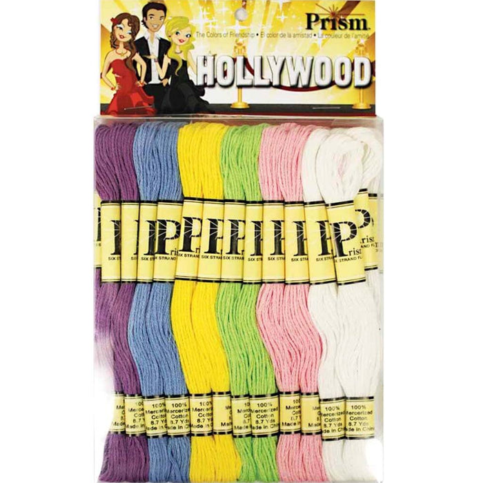DMC Prism 6-Strand Floss Pack 8.7yd 36/Pkg Hollywood