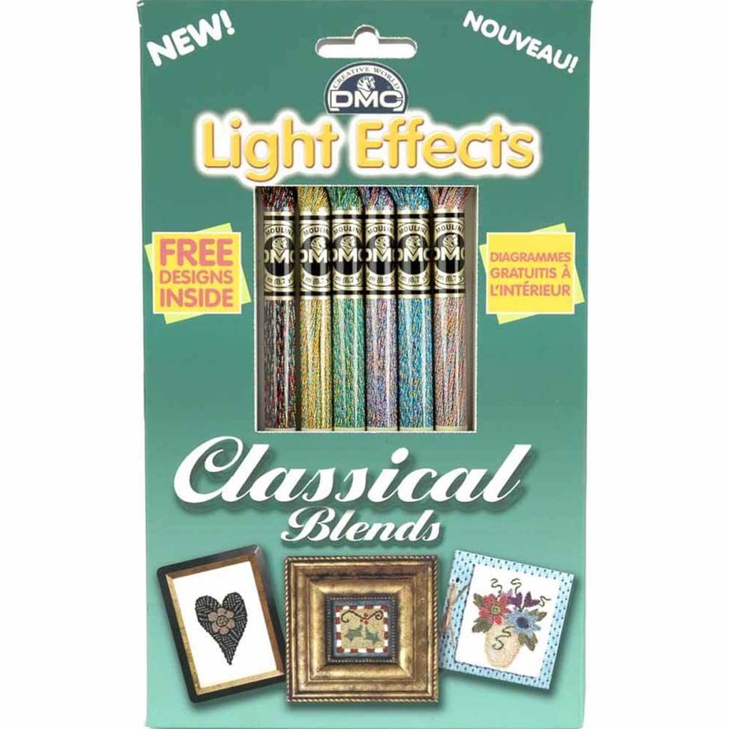 DMC Light Effects Floss Pack 8.7yd 6/Pkg Classical Blend