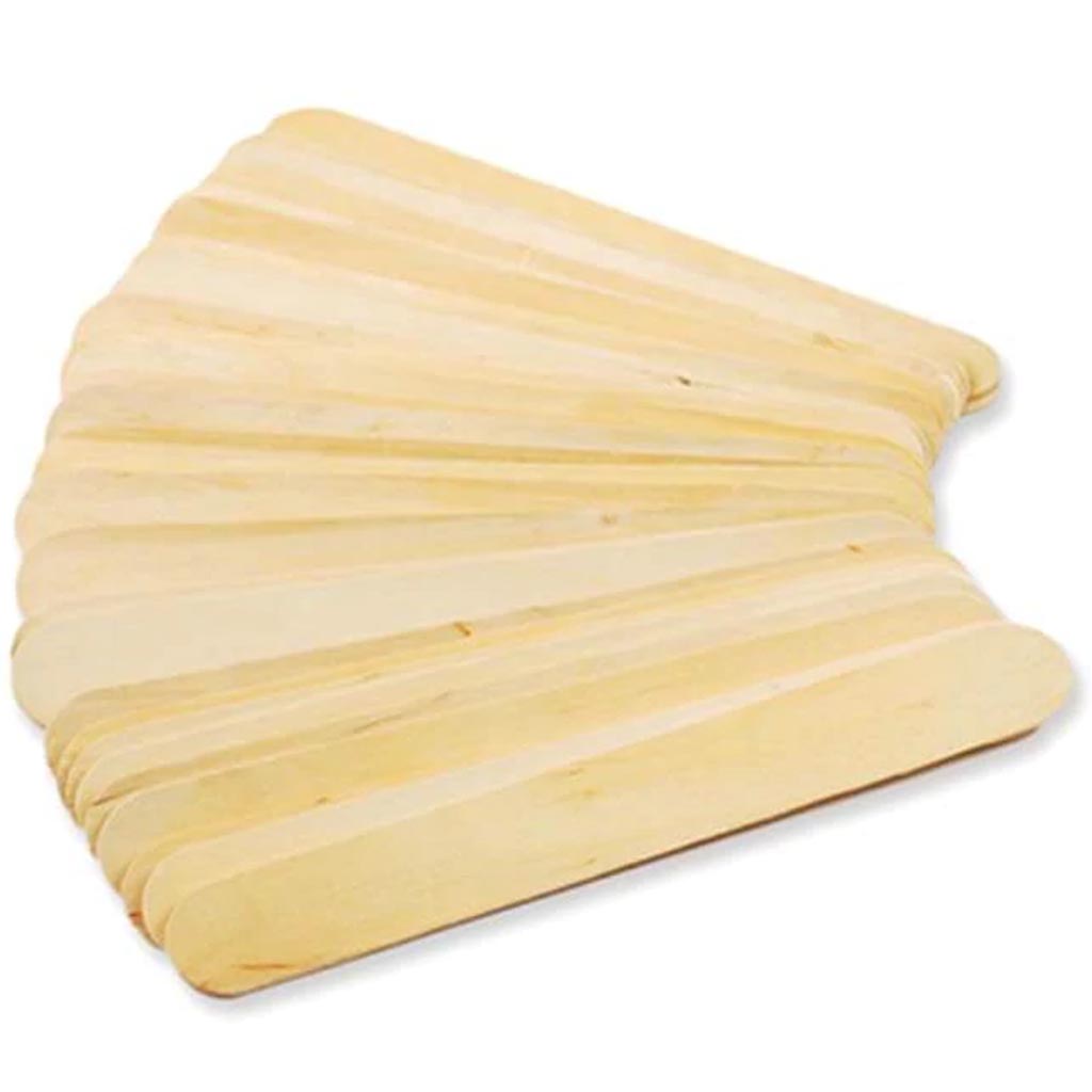 WOOD EXTRA JUMBO STICKS  NATURAL 