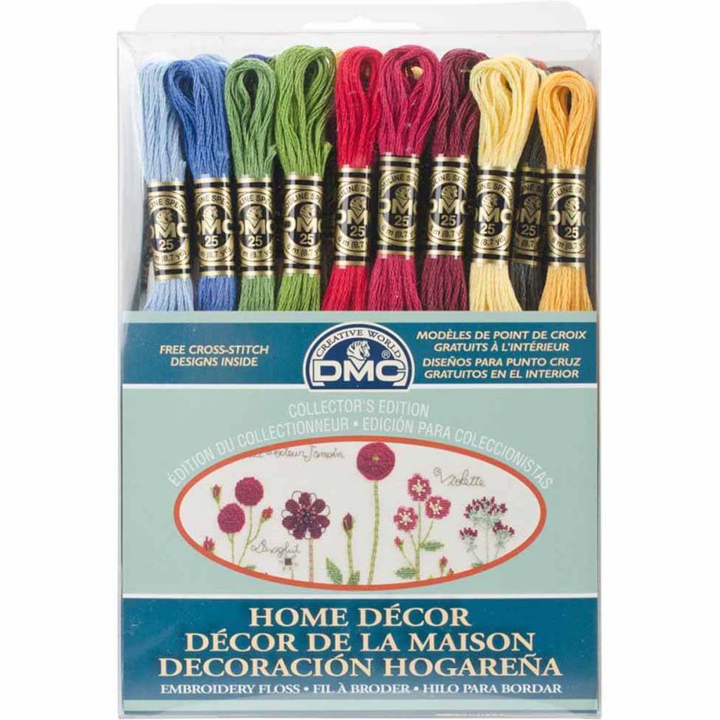 DMC Embroidery Floss Pack 8.7yd Home Decor
