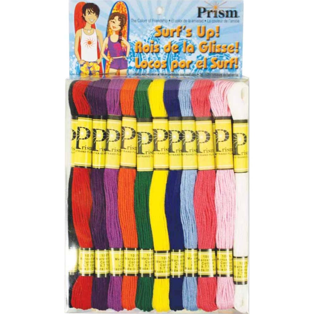 Prism Floss Pack Six Strand Surf&#39;s Up 36pc