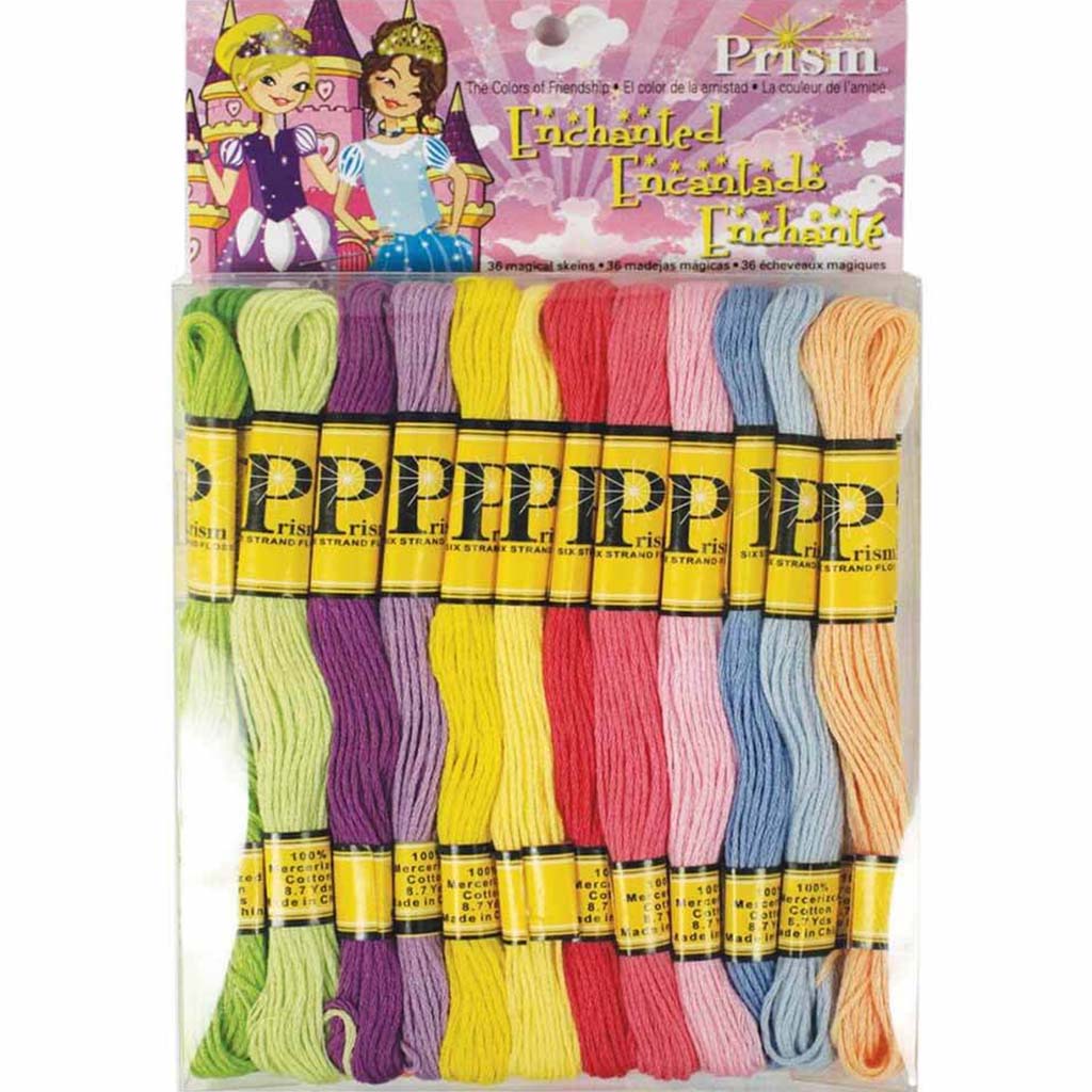 DMC Prism 6-Strand Floss Pack 8.7yd 36/Pkg Enchanted