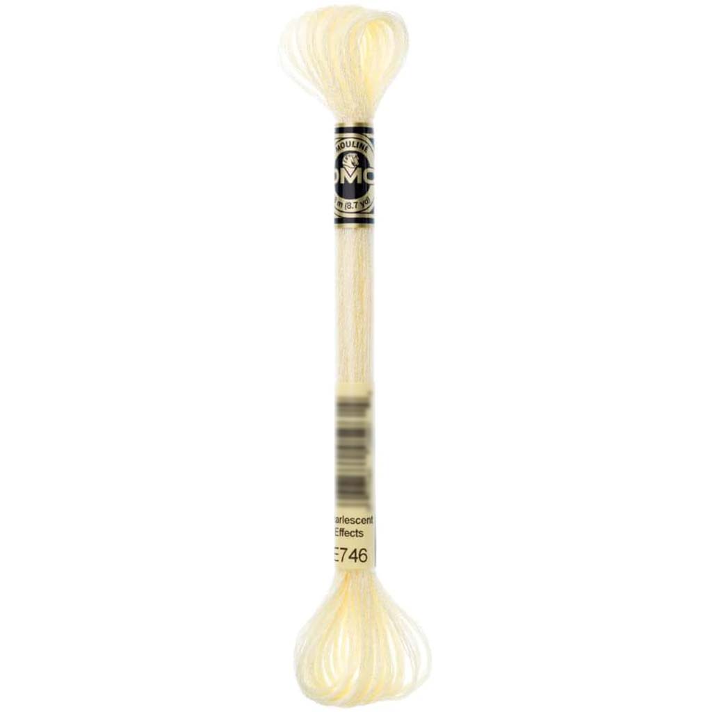 Dmc Light Effects Embroidery Floss Cream 8.7Yd 