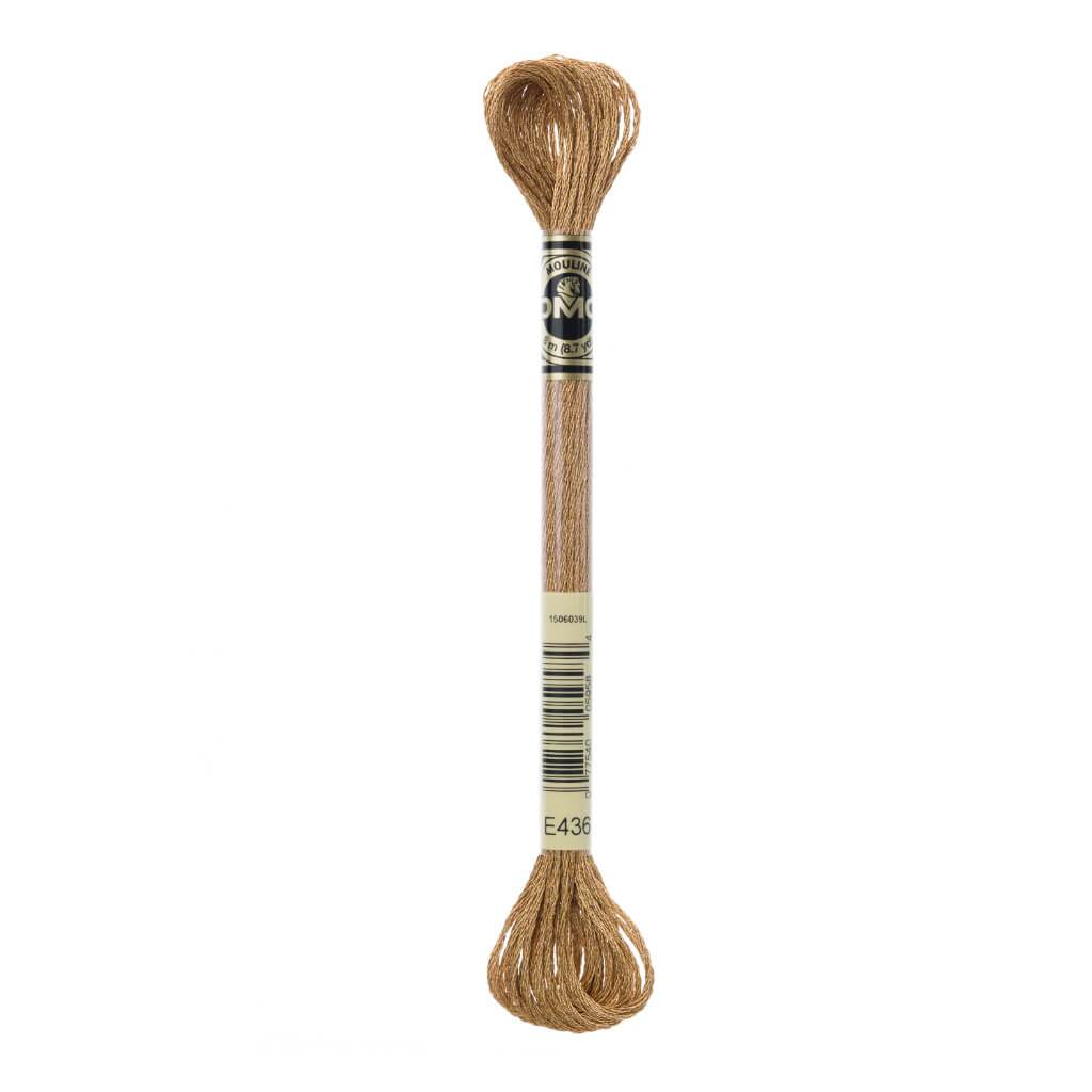 Dmc Light Effects Embroidery Floss Golden Oak 8.7Yd 