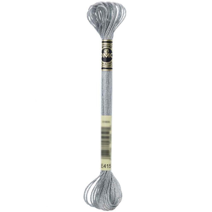 Dmc Light Effects Embroidery Floss Pewter 8.7Yd 