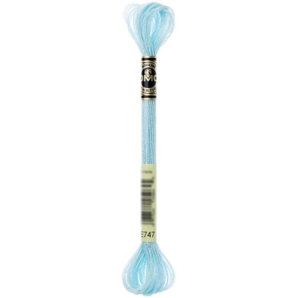 Dmc Light Effects Embroidery Floss Baby Blue 8.7Yd 