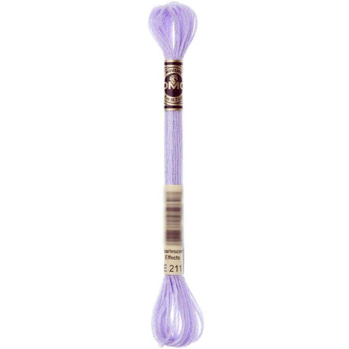 Dmc Light Effects Embroidery Floss Lilac 8.7Yd 