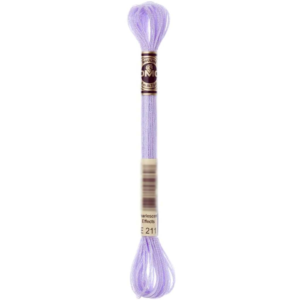 Dmc Light Effects Embroidery Floss Lilac 8.7Yd 