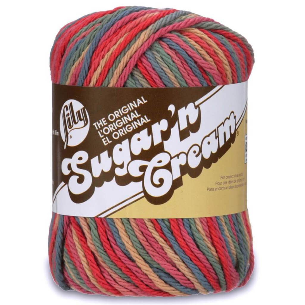 Lily Sugar'n Cream Yarn - Ombres Painted Dessert