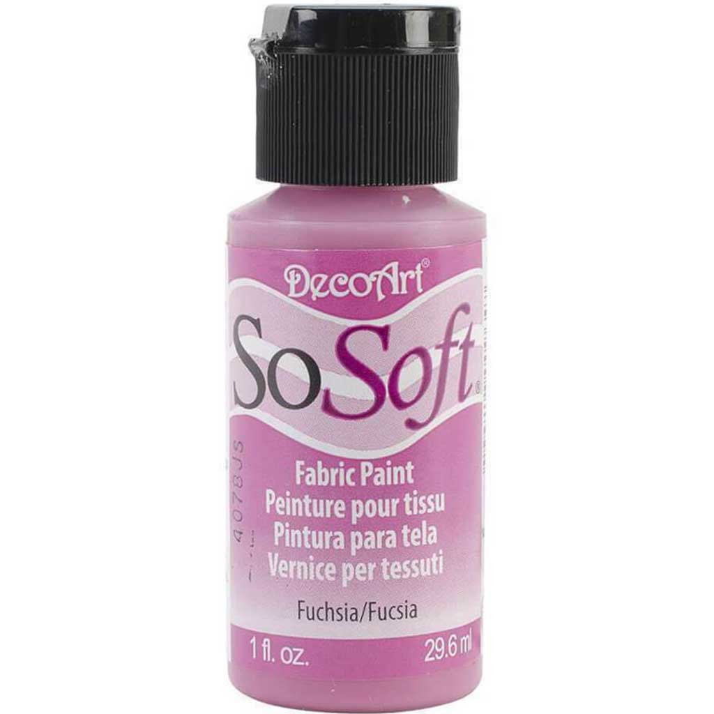 Sosoft Fabric Acrylics 1oz