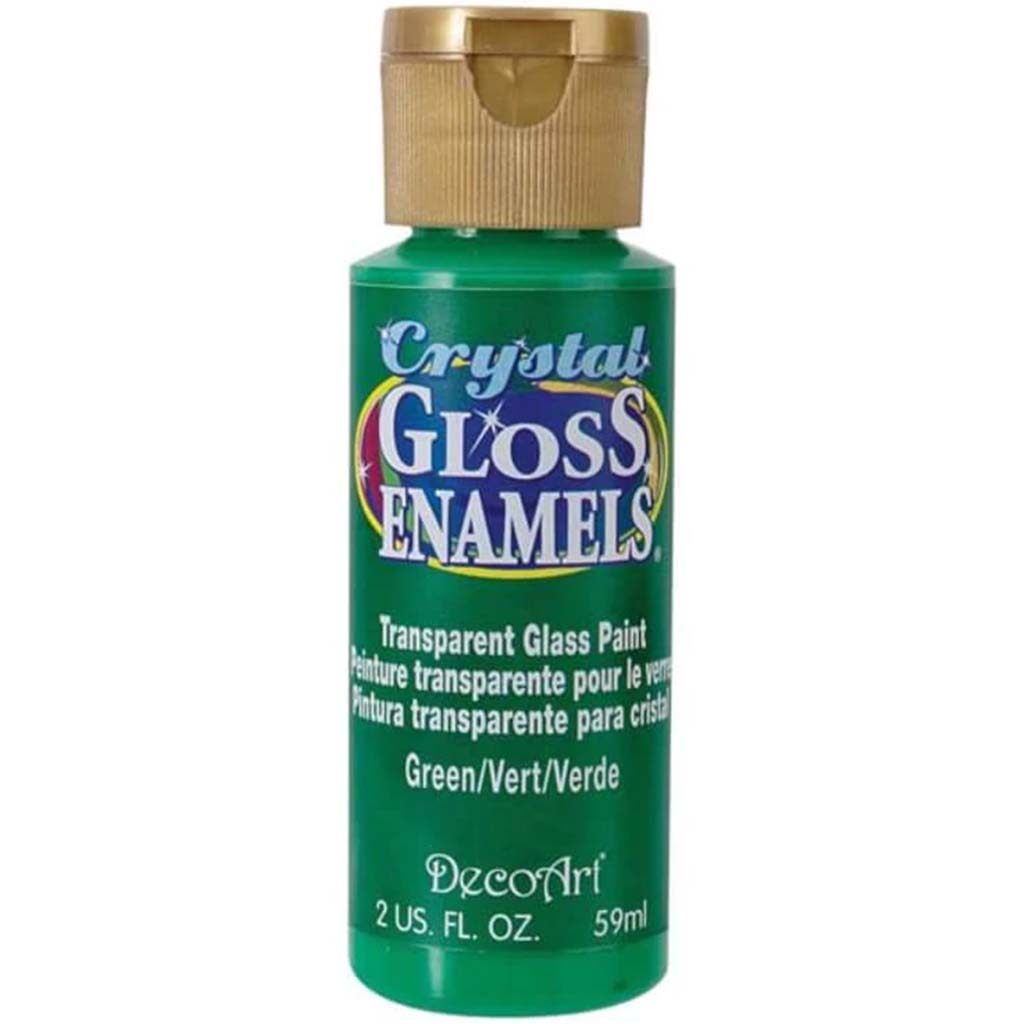 Americana Crystal Gloss Enamel 2oz Green