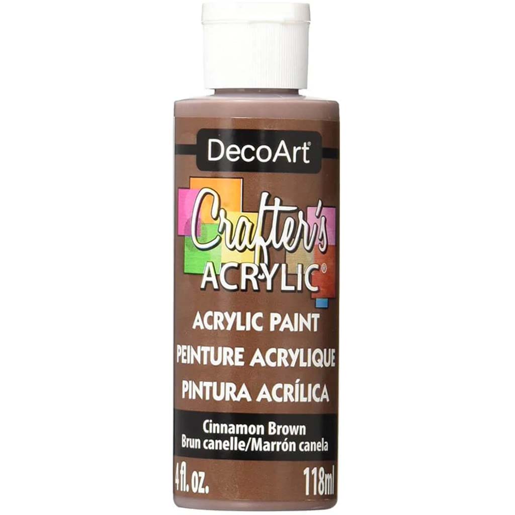 CRAFTERS ACRYLIC CINNAMON BROWN