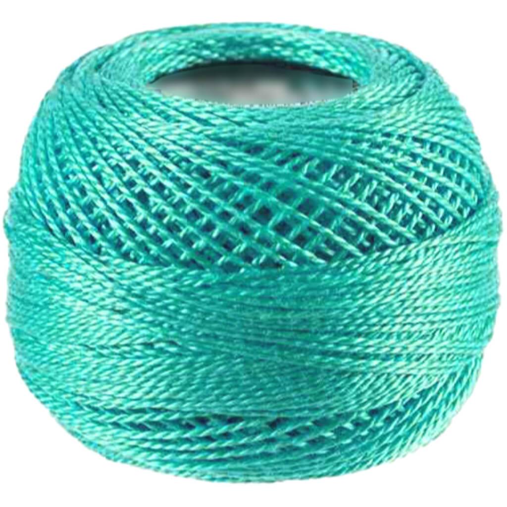 DMC Pearl Cotton Ball Size 8 87yd Very Light Blue Green