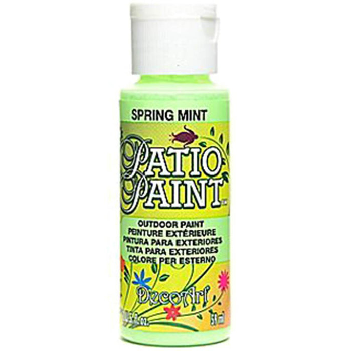 DecoArt Patio Paint 2oz Spring Mint