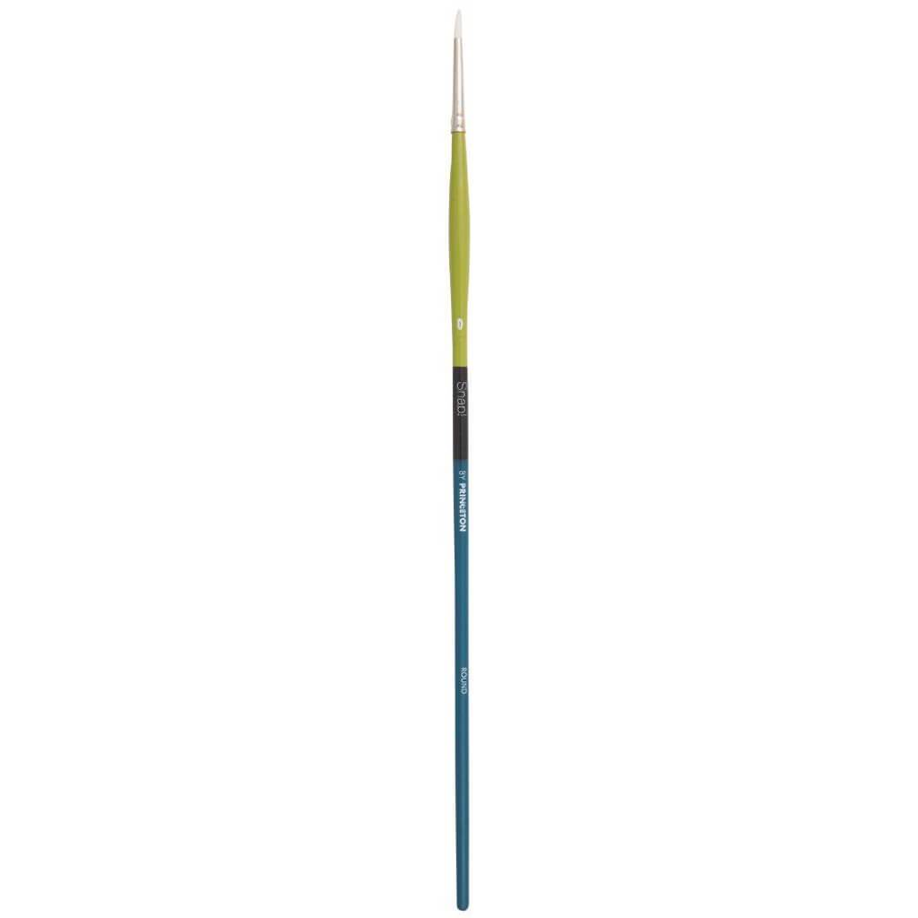Princeton Snap White Taklon Long Handle Round