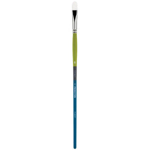 Princeton Snap Long Handle White Synthetic Taklon Brush Filber