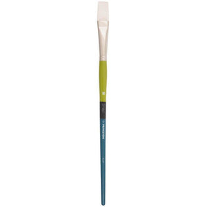 Princeton Snap White Taklon Long Handle Flat